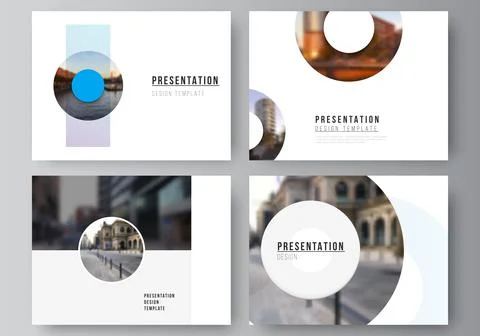 Vector layout of the presentation slides design business templates, multipurpose Stock Illustration