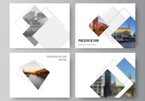 Vector layout of the presentation slides design business templates, multipurpose Stock Illustration