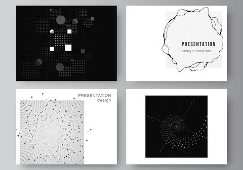 Vector layout of the presentation slides design business templates, template for Stock Illustration
