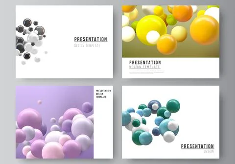 Vector layout of presentation slides design templates, multipurpose template for Stock Illustration