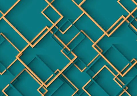 Vector layout with rectangles overlapping. 스톡 일러스트