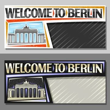 Vector layouts for Berlin Stock Illustration