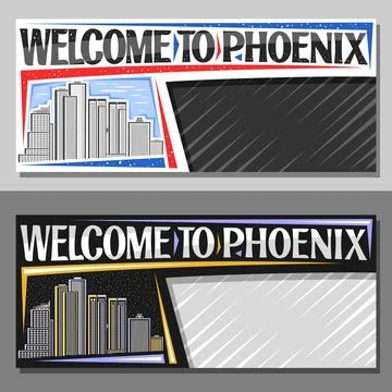 Vector layouts for Phoenix Stock Illustration