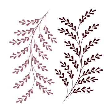 Vector leaf 스톡 일러스트