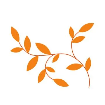 Vector leaf Illustrazione stock
