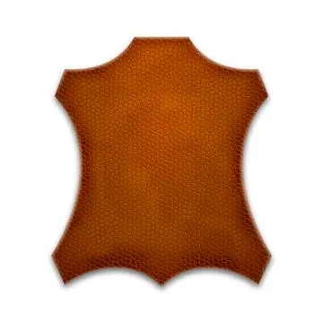 Vector leather sign Stock Illustration