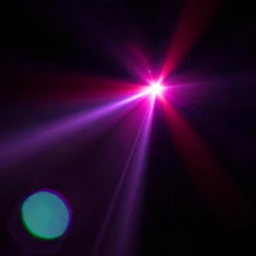 Vector lens flare effect eps8 Stock Illustration