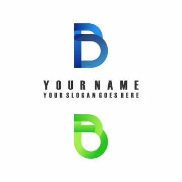 Vector Letter font B which has an attractive shape. Illustrazione stock