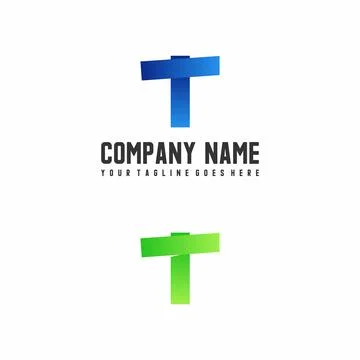 Vector Letter font T which has an attractive shape. Stock Illustration