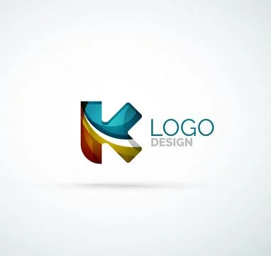 Vector letter logo Stock Illustration