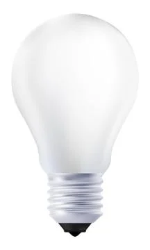 Vector light bulb Illustrazione stock