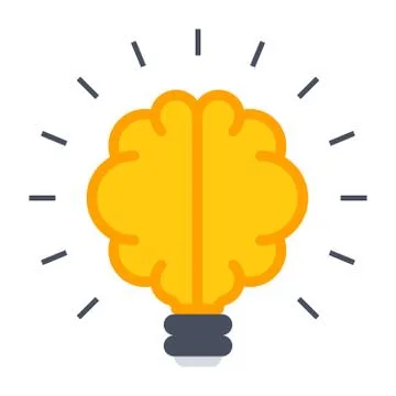 Vector light bulb Stock Illustration