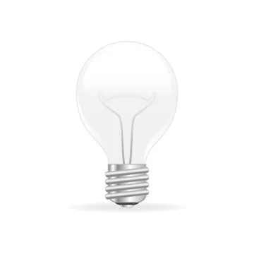 Vector light bulb Stock Illustration