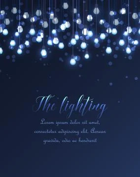 Vector light bulbs Stock Illustration