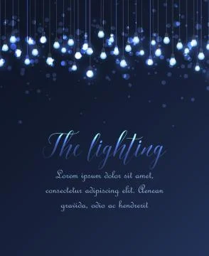 Vector light bulbs Stock Illustration