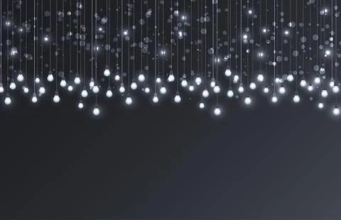 Vector light bulbs Stock Illustration