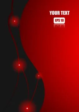 Vector : Light circle laser abstract backgroun Stock Illustration