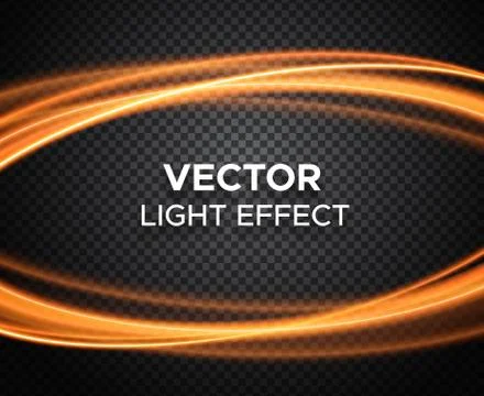Vector light effect on checkered background Stock Illustration