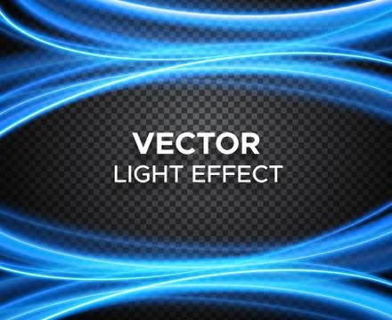 Vector light effect on checkered background Stock Illustration