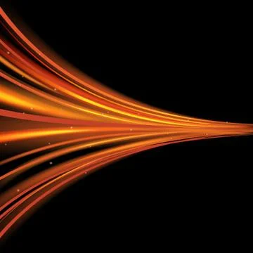 Vector light glowing effect on isolated background Stock Illustration