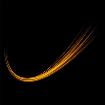 Vector light glowing effect on isolated background Stock Illustration