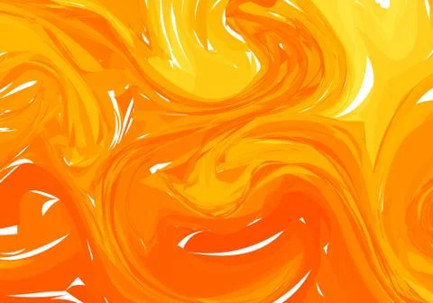 Vector Light Orange marble abstract background. Liquid marble pattern. Trendy Illustrazione stock
