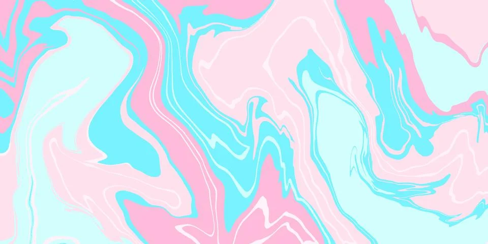 Vector Light Pink and Blue Marble Pattern 库存插图