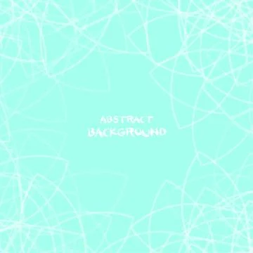Vector light turquoise abstract background with geometric pattern. Stock Illustration