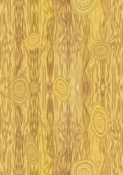 Vector light wooden texture with knot structure Stock Illustration