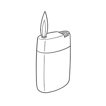 Vector of lighter Stock Illustration