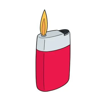 Vector of lighter Stock Illustration