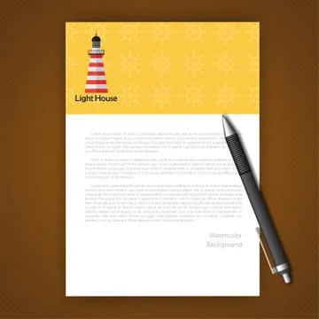 Vector lighthouse icon Stock Illustration