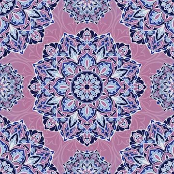 Vector lilac pattern. Stock Illustration