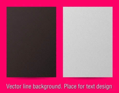 Vector line background. Place for text design Illustrazione stock