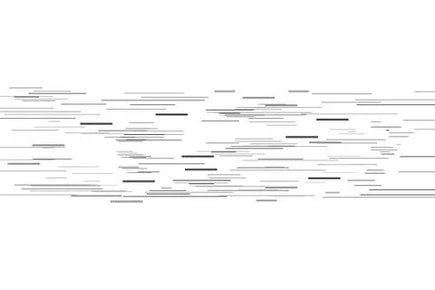 Vector line. Geometric figures with the effect of motion. Vector illustration Stock Illustration