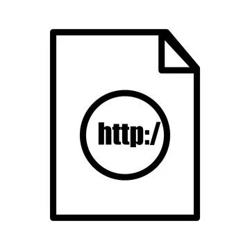 Vector line icon computer icon on the website represents modern technology .. 스톡 일러스트