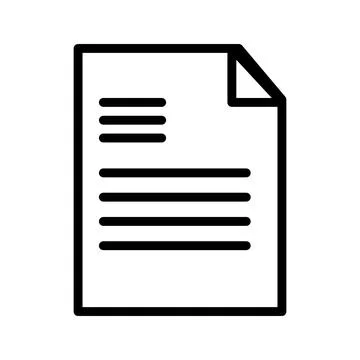 Vector line icon file contains important text and information for the page... 스톡 일러스트
