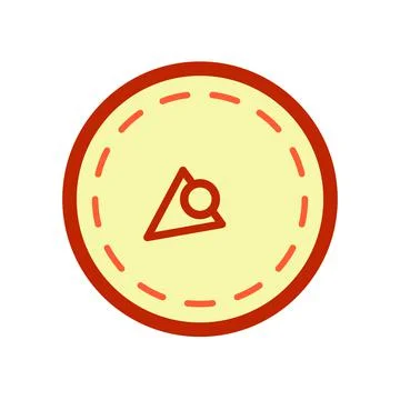 Vector line meter icon. Meter Icon Object. Counter. Vector. Stock Illustration
