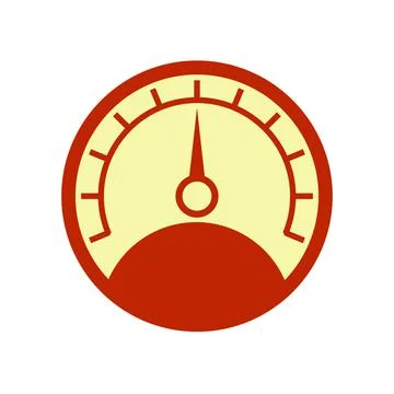 Vector line meter icon. Meter Icon Object. Counter. Vector. Stock Illustration