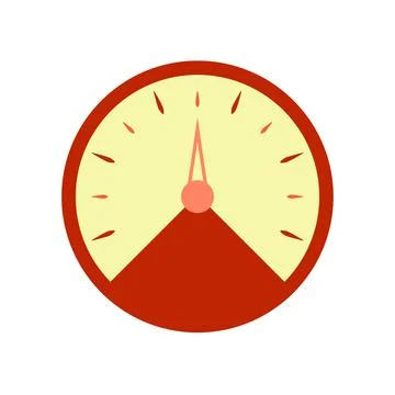 Vector line meter icon. Meter Icon Object. Counter. Vector. Stock Illustration