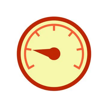 Vector line meter icon. Meter Icon Object. Counter. Vector. Stock Illustration