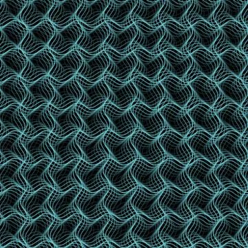 Vector line pattern with distortion effect Stockillustratie