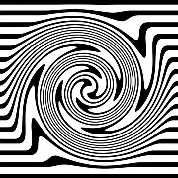 Vector line vector abstract texture background, black white Illustrazione stock