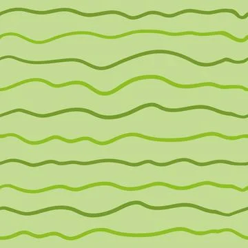 Vector line wave seamless pattern Stock Illustration