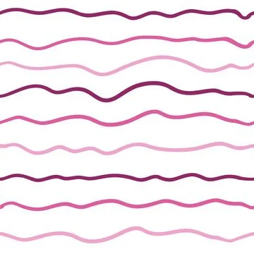 Vector line wave seamless pattern 스톡 일러스트