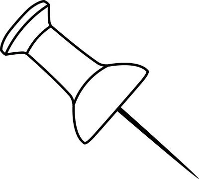 Vector linear icon stationery button, school and office supplies, back to s.. Stock Illustration