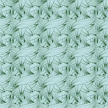 Vector linear seamless abstract geometric pattern Ilustração Stock