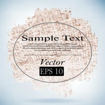 Vector linen fiber texture Stock Illustration