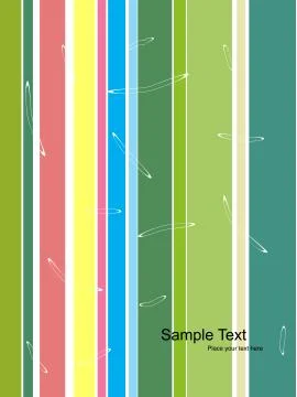 Vector lines patterns Stockillustratie