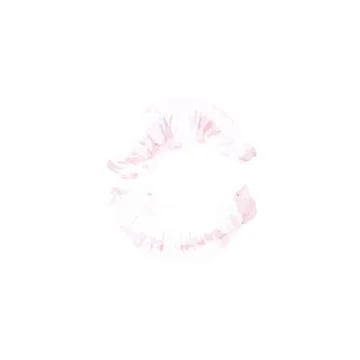 Vector lipstick or pencil texture of lip print Stock Illustration